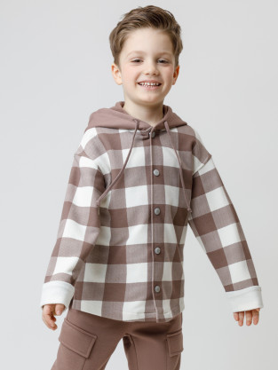 Рубашки для мальчика, артикул: КР 302196, цвет: сахар