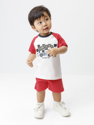 Шорты для мальчика, артикул: КР 400658, цвет: красный