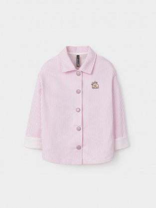 Рубашка для девочки, артикул: КР 302934, цвет: розовый