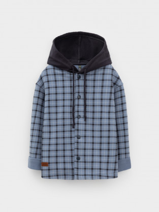 Рубашки для мальчика, артикул: КР 302780, цвет: синий - 2 фото