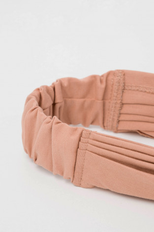 Повязка для девочки, артикул: КР 8011, цвет: коричневый - 2 фото