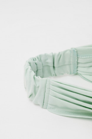 Повязка для девочки, артикул: КР 8011, цвет: голубой - 2 фото